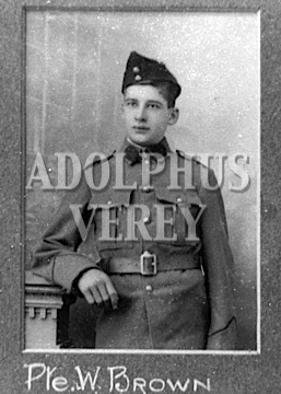 Brown, Private W.