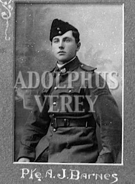 Barnes, Private A. J.
